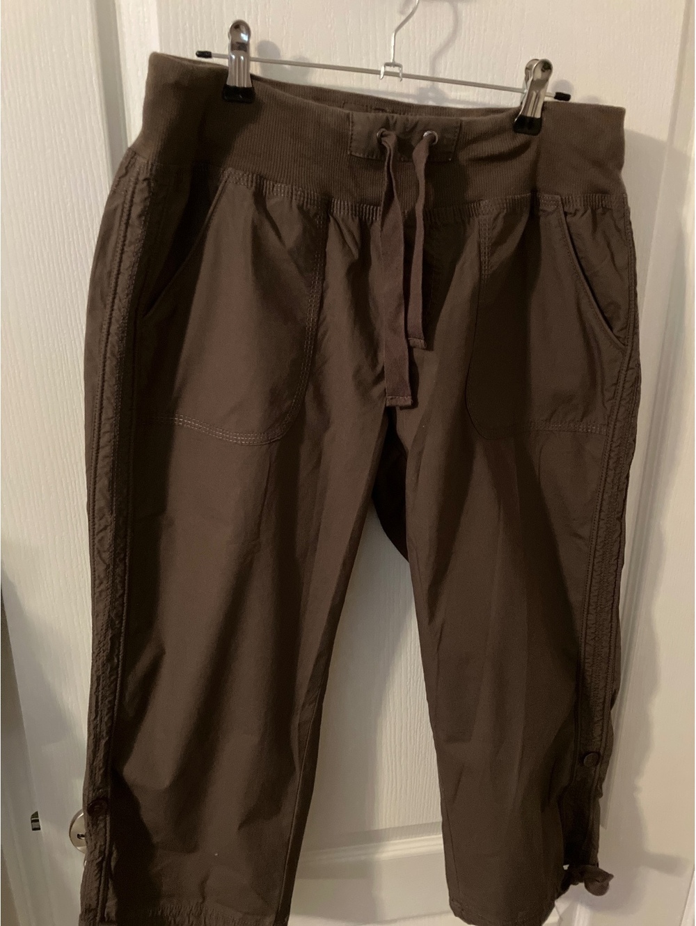 NWT Calvin Klein Cropped Casual Pants with Drawstring #244 - Picture 5 of 13